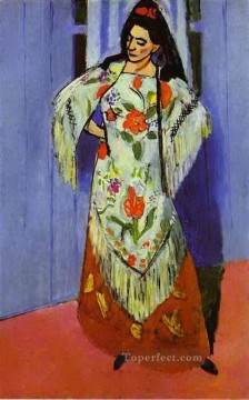 Henri Matisse Painting - Mantón de Manila 1911 fauvismo abstracto Henri Matisse